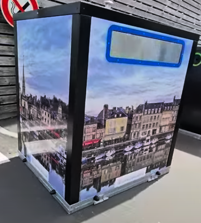 Vecktotum - ComCom du pays Honfleur Beuzeville - Habillage du points d'Apport Volontaire