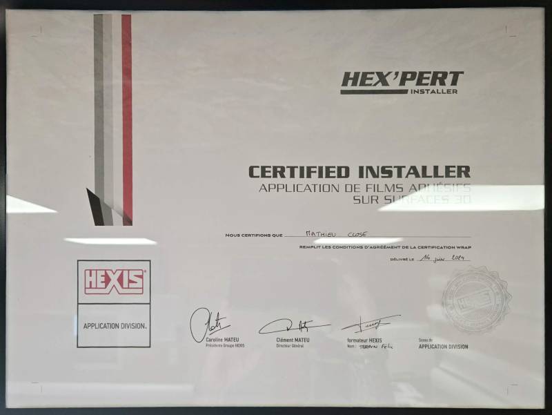 Hex'pert Certified Installer 2DHex'pert Certified Installer 2D