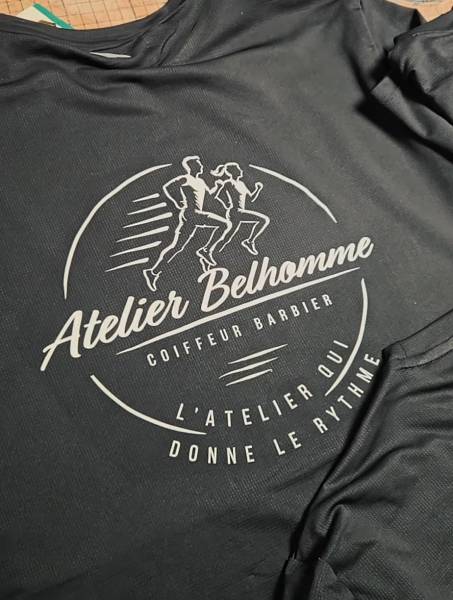 Atelier Belhomme - Flocage textile - T-shirt running
