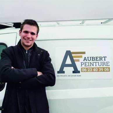 Vecktotum - Aubert Peinture - Panneaux de chantier - Magnétique - Montivilliers