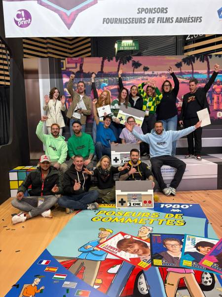 Vecktotum - C!Wrap 2026 - Le podium avec les Street Wrapper, les French Fitters et la Good Wrap