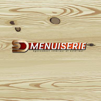 Vecktotum - Création d'un logo pour SD Menuiserie - Menuisier agenceur - Saint Martin du Bec