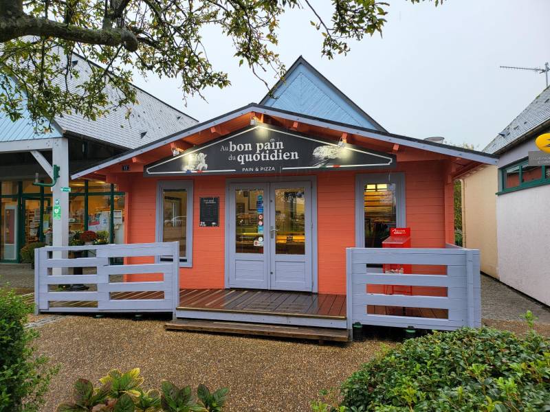 Vecktotum - Enseigne dibond - Le Fournil de Turretot - Au bon pain du quotidien - Turretot - Boulangerie