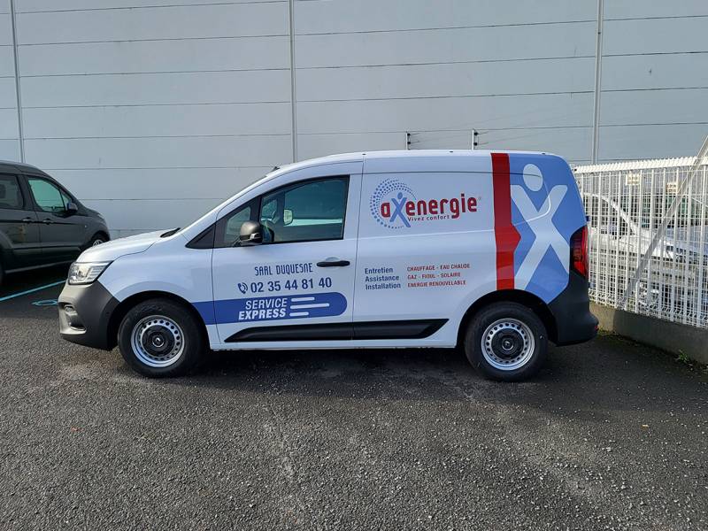 Vecktotum - Flocage sur véhicule professionnel