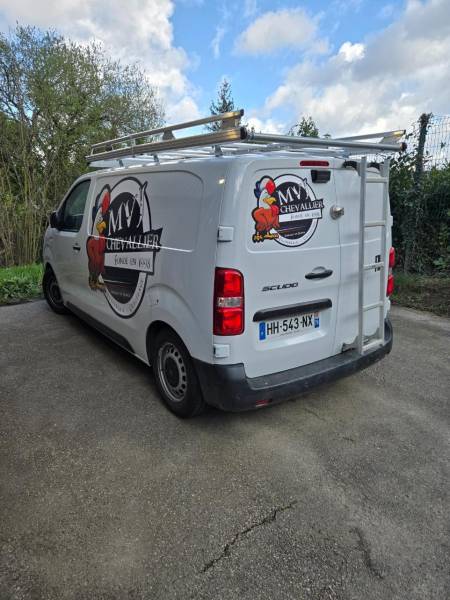 Marquage publicitaire pour la société MVJ Chevallier sur Montivilliers