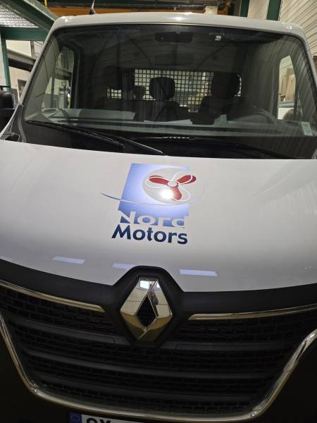 Marquage publicitaire sur véhicule pour Nord Motors au Havre