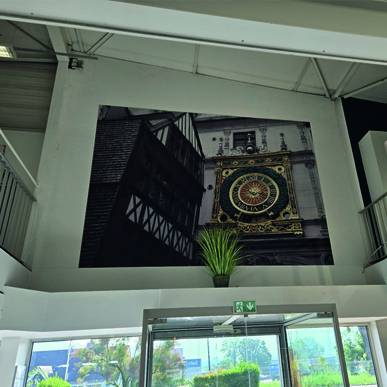 Vecktotum - Signalétique intérieure - Dibond - Sticker - FRAZZI - St Etienne du Rouvray