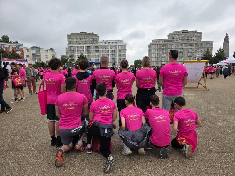 Vecktotum présent à l'Amazone 2025 et fier de défendre la cause de la lutte contre le cancer du sein