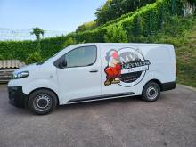 Notre zone d'activité pour ce service Pose de publicité en covering partiel sur voiture pour entreprise